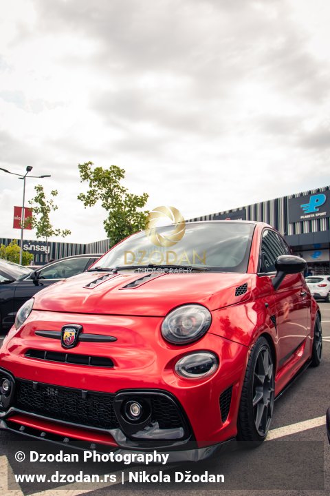 Abarth Mali Serviser | Autoskup u organizaciji SpeedHunt Team-a | 20. jul 2025. Foto: Nikola Džodan