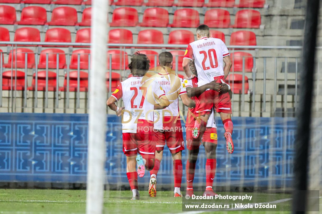 Goal and celebration of Yusuf Bamidele | Serbian SuperLiga, Round 4 – OFK Beograd vs FK Vojvodina, Stara Pazova, 09.08.2025.