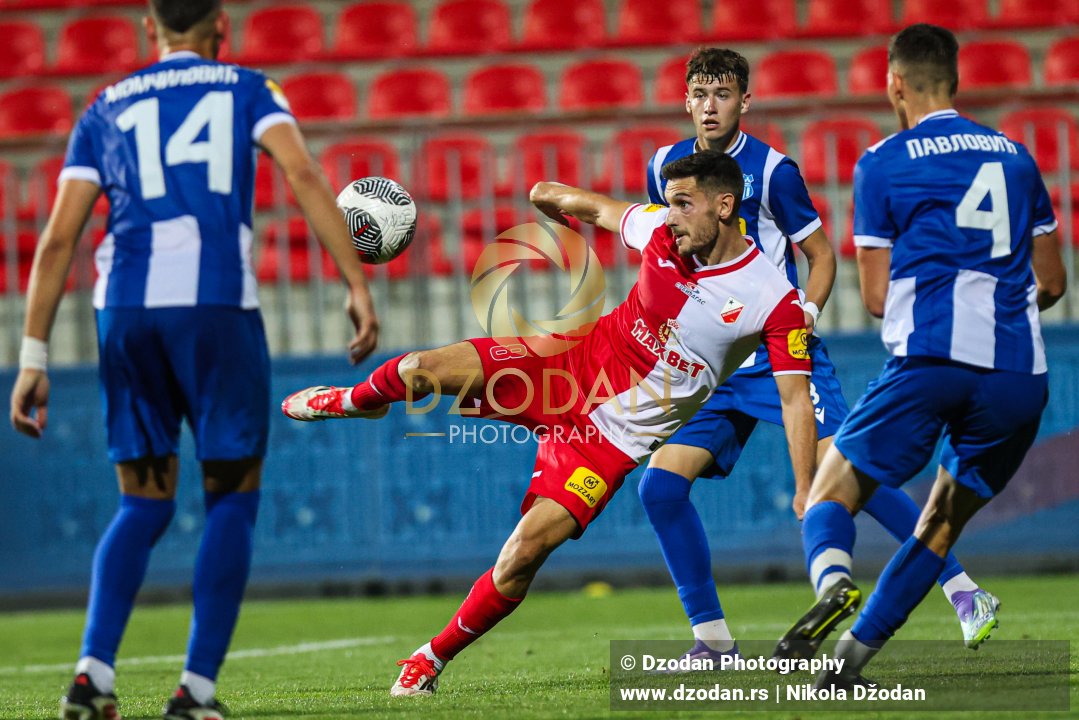 Savićević Vukan Shot| Serbian SuperLiga, Round 4 – OFK Beograd vs FK Vojvodina, Stara Pazova, 09.08.2025.