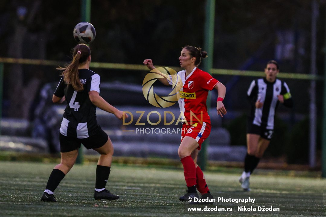 ŽFK Partizan - ŽFK Vojvodina 07.11. Superliga Srbije – Fotografije | Dzodan Photography