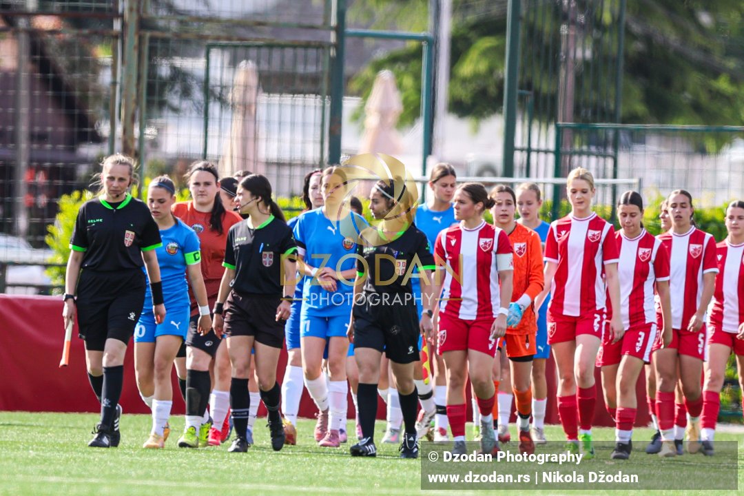 ŽFK Crvena Zvezda - ŽFK Moskva KLŽ Sever 02.05.